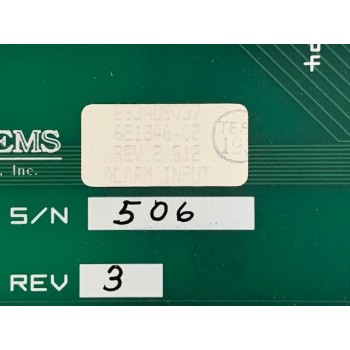 SVG Thermco 621346-02 Alarm Input Board